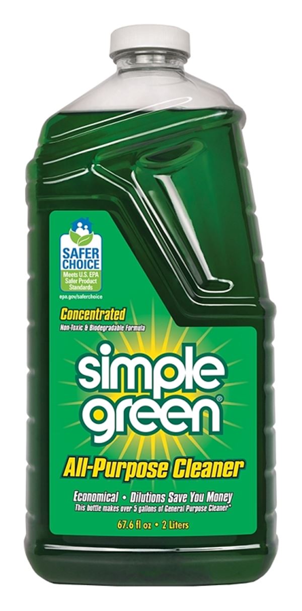 Simple Green 2710000613014 All-Purpose Cleaner, 67 oz Bottle, Liquid, Sassafras, Green