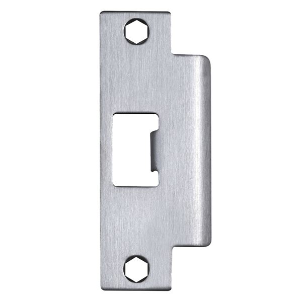 Tell Manufacturing CL100218 Door Strike Plate, 4-7/8 in L, 1-1/4 in W