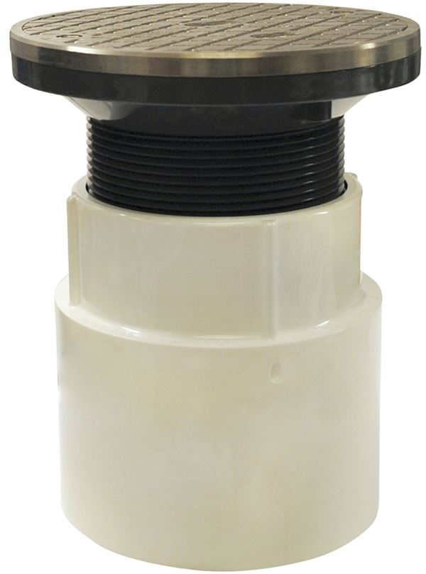 Oatey 74168 Cleanout Adapter, 4 in, PVC