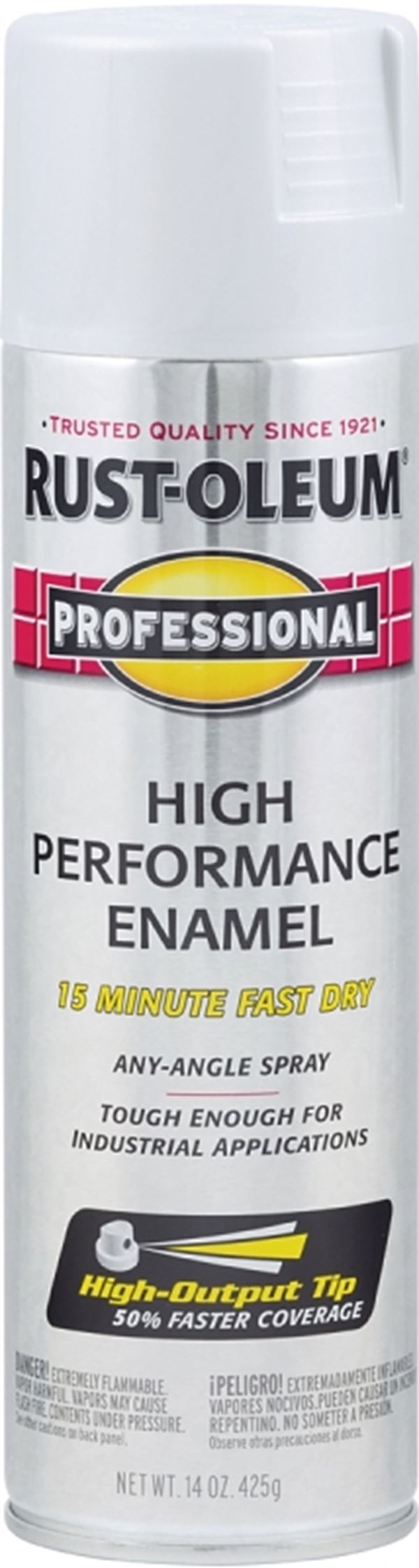 Rust-Oleum 7515838 Enamel Spray Paint, Gloss, Aluminum, 14 oz, Can