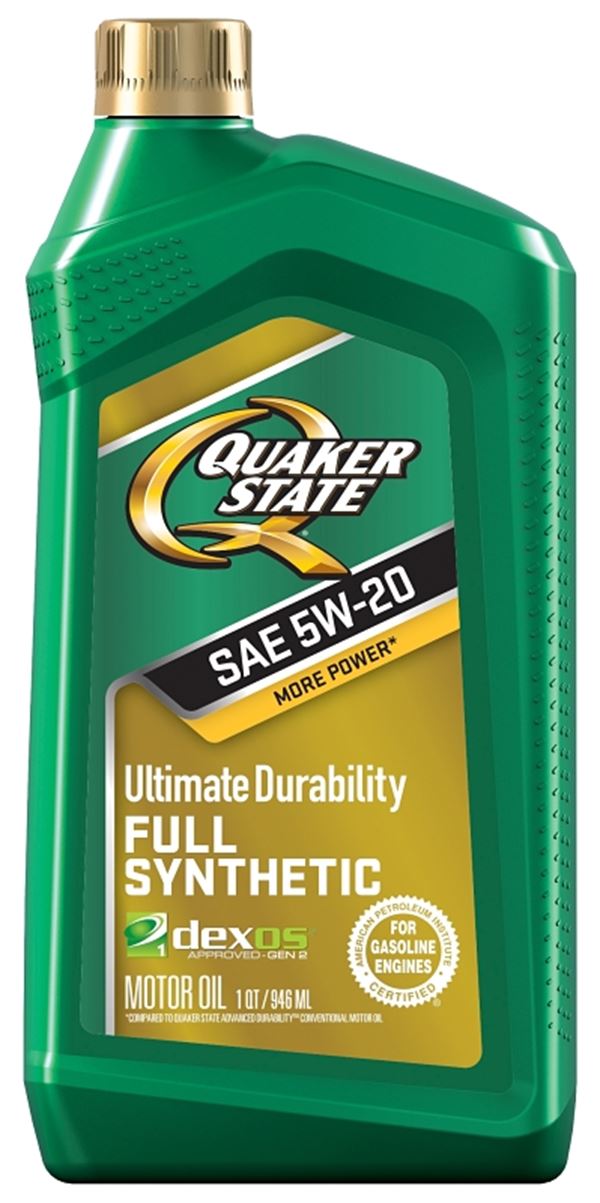 Quaker State 550046211/5500367 Motor Oil, 5W-20, 1 qt, Pack of 6