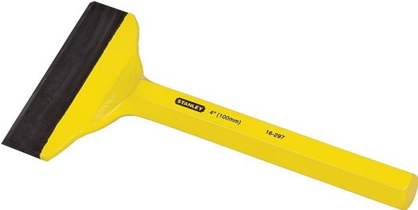 STANLEY FMHT16572 Brick Chisel, 3 in W Blade, 7-1/2 in OAL, Steel Handle