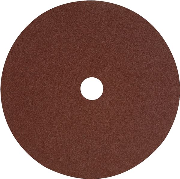 DeWALT DARB1G0325 Fiber Disc, 4-1/2 in Dia, 7/8 in Arbor, Coated, 36 Grit, Extra Coarse, Aluminum Oxide Abrasive, Pack of 25