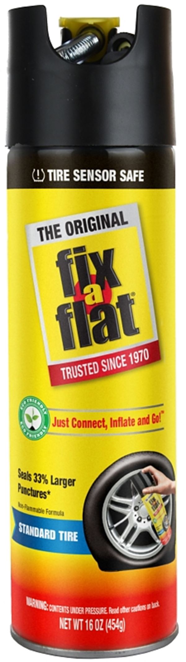 Fix-a-Flat S60420 Tire Repair Inflator, 16 oz, Can, Characteristic