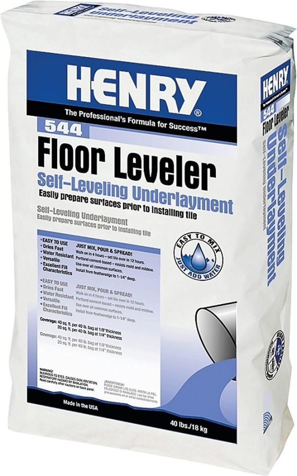 Henry 12152 Underlayment, Gray, 40 lb, Bag