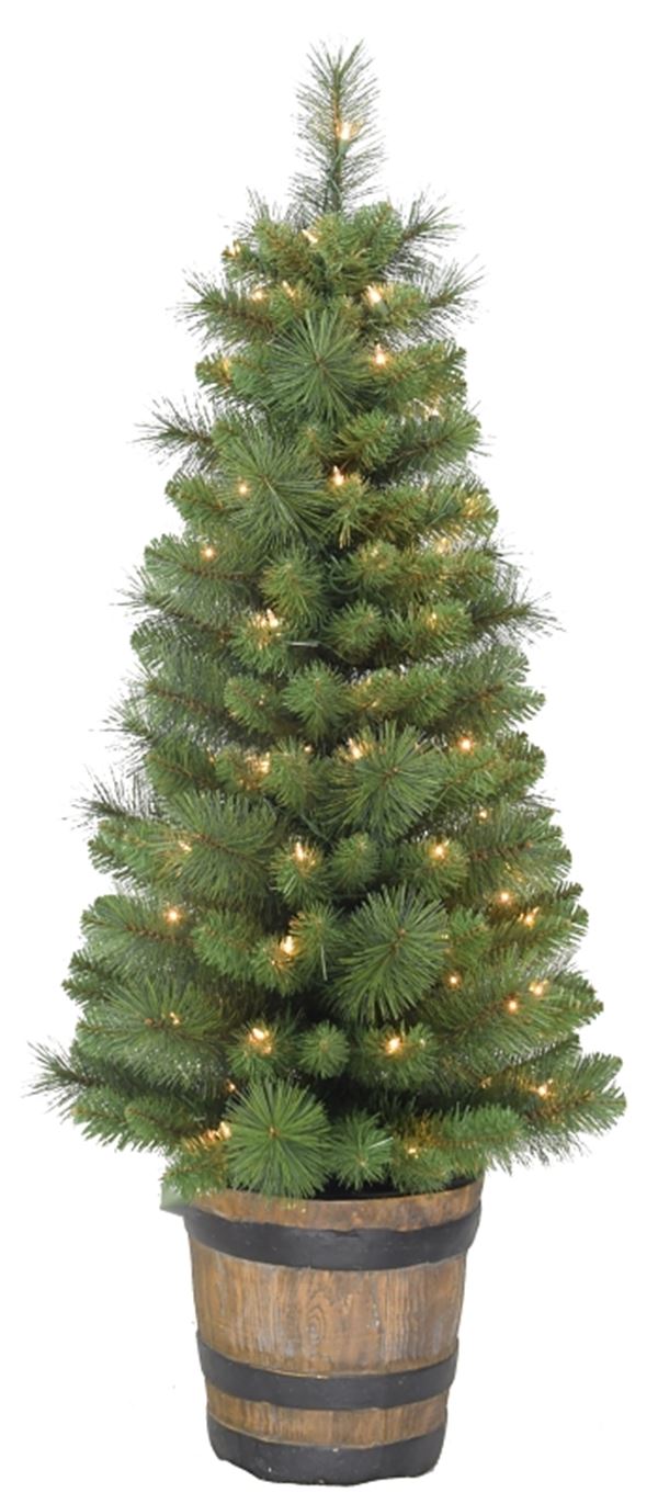 Santas Forest 29727 Prelit Tree, 4 ft H