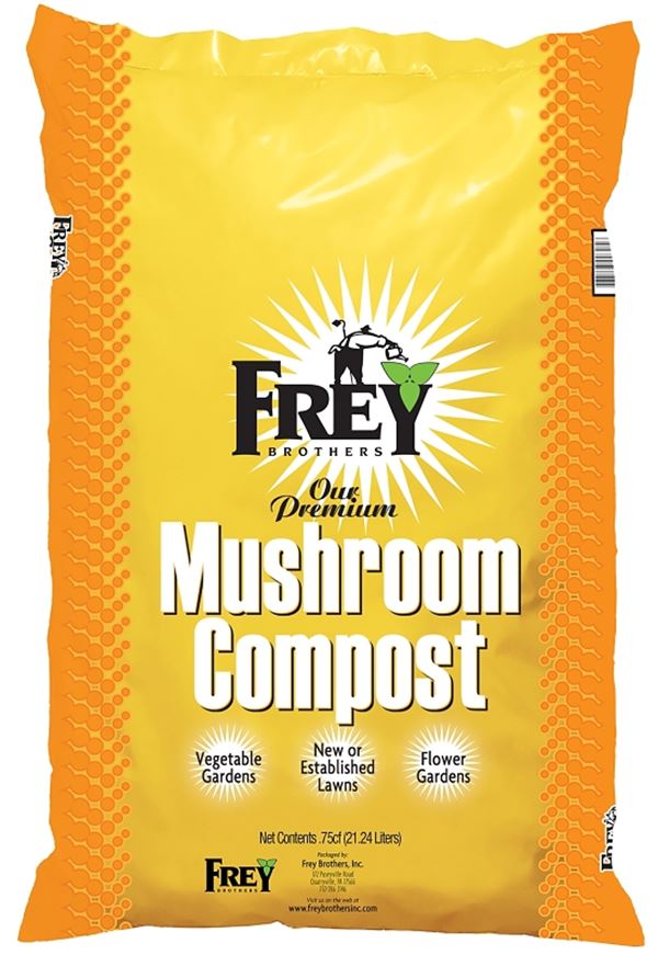 Frey 1SBMC Mushroom Compost, 40 lb, Bag