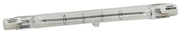 Sylvania 58865 Specialty Halogen Lamp, 500 W, Recessed Single Contact Lamp Base, T3 Lamp, 8750 Lumens, 2950 K Color Temp