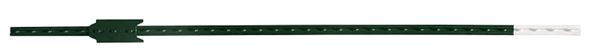 CMC TP125PGN060 T-Post, 6 ft H, Steel, Green/White, Pack of 5