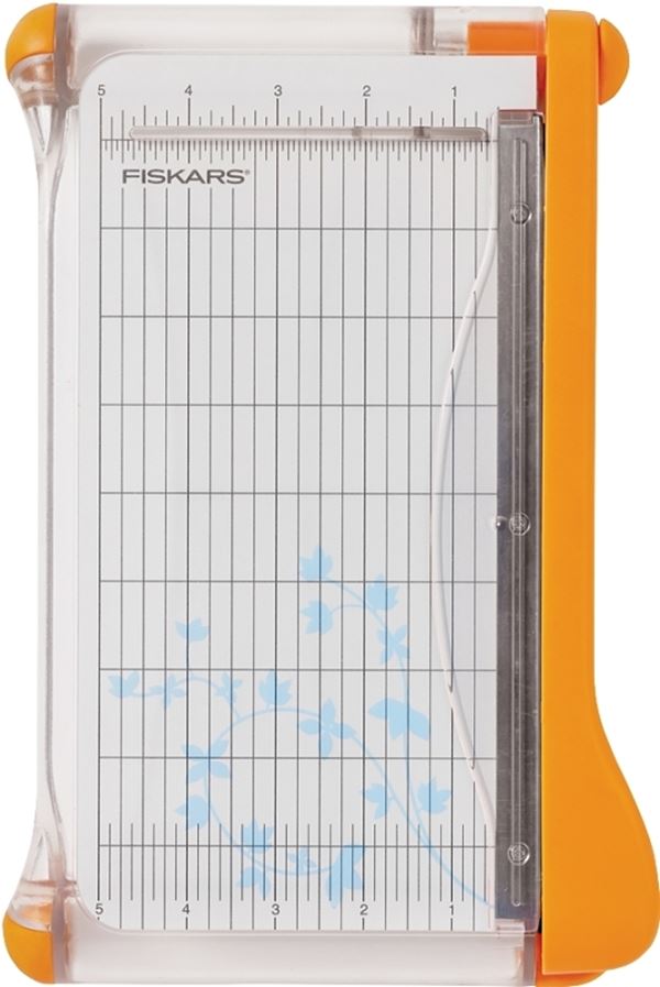 Fiskars 199130-1001 Paper Trimmer, 9 in L, 8 in W Paper, 8-1/2 in L Cutting