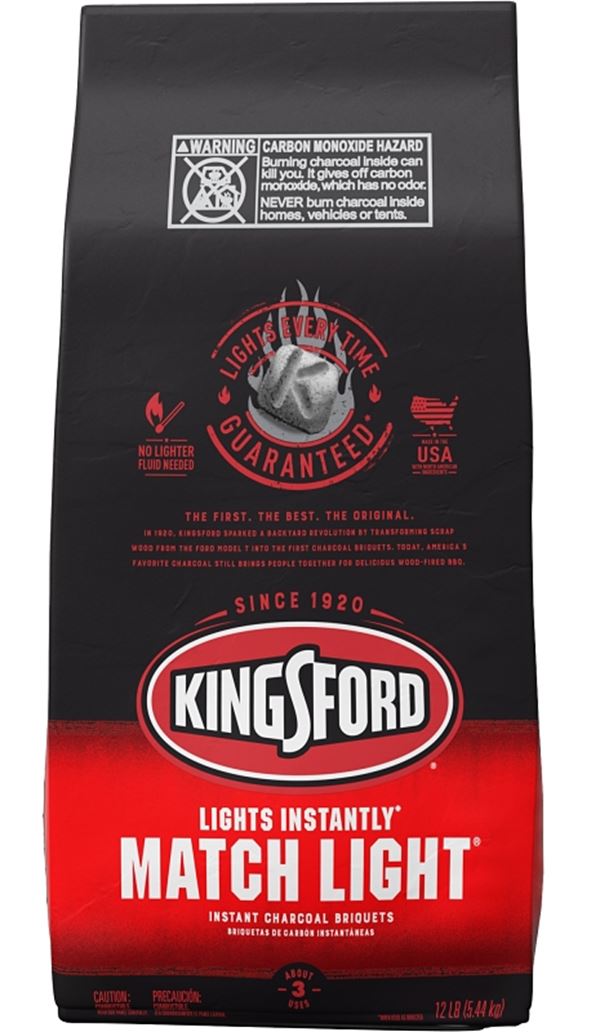 Kingsford 32090 Charcoal Briquette, 12 lb Bag