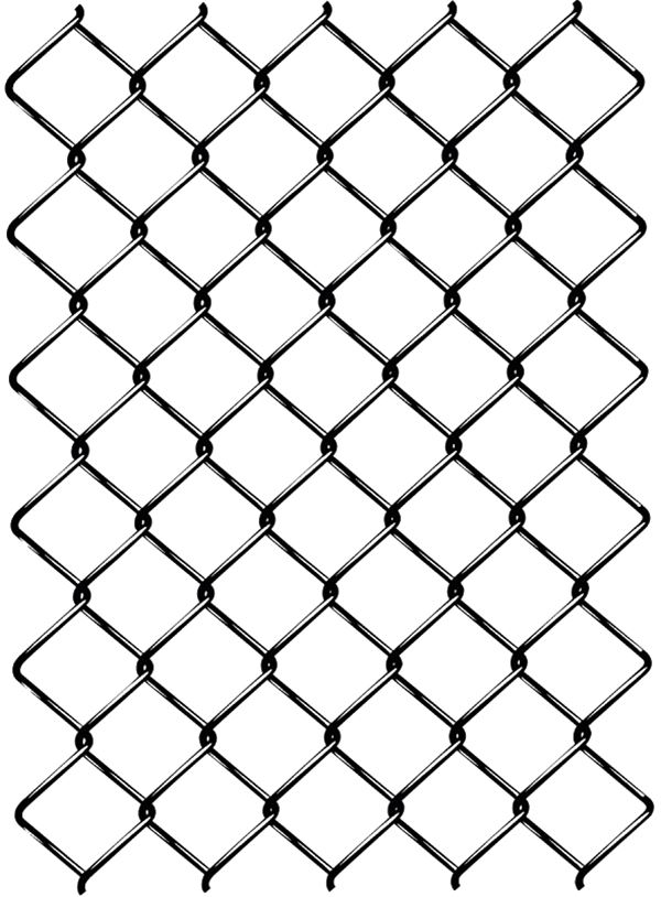 Rangemaster 10661 EZ Roll Chain-Link, 50 ft L, 72 in H, 12-1/2 Gauge, Zinc