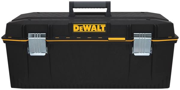 DeWALT DWST28001 Water Seal Tool Box, 100 lb, Resin, Black