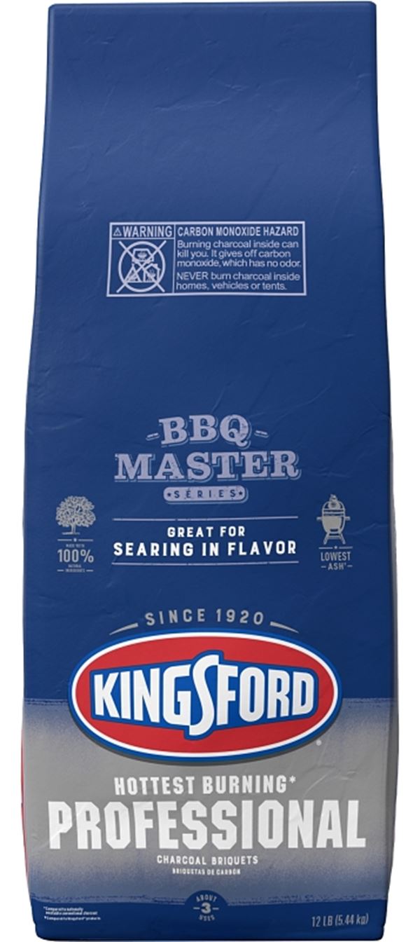 Kingsford 32100 Professional Briquette, 12 lb Bag