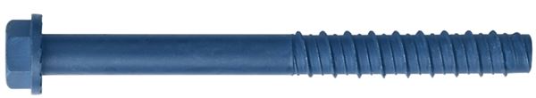 Tapcon 50426 Screw Anchor, Hex Drive, Steel, Metallic