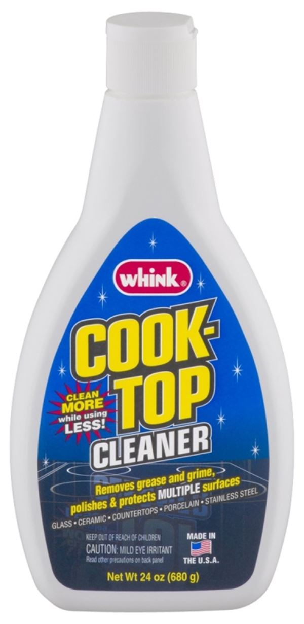 Whink 33261 Cooktop Cleaner, 24 oz, Liquid, Citrus, Blue/Green