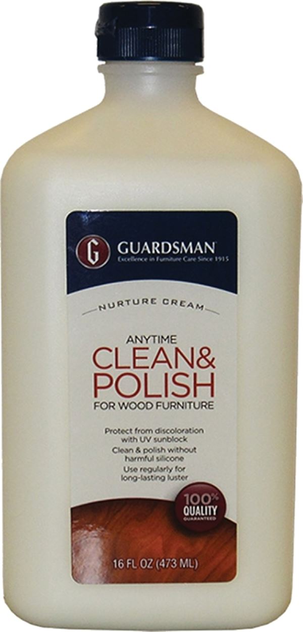 Guardsman 461500 Furniture Polish, 16 oz, Bottle, Beige, Liquid, Slight