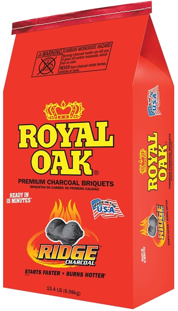 Royal Oak 192-294-021 Charcoal Briquette, 15.4 lb Bag