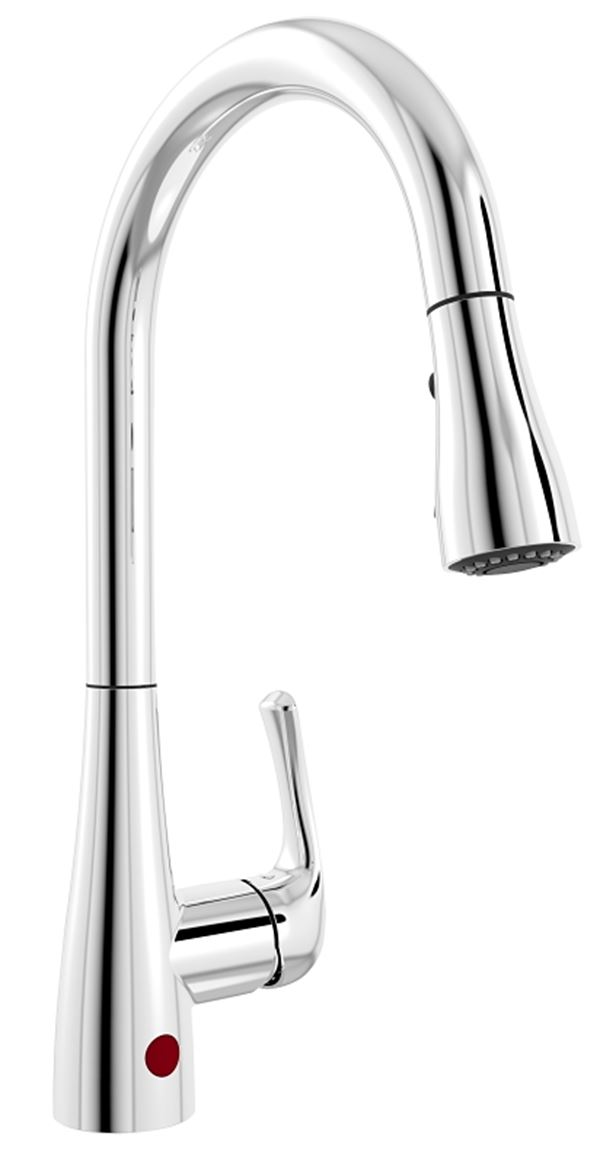 Belanger Essential Series NEX76CCP Kitchen Faucet, 2.2 gpm, Brass, Chrome Plated