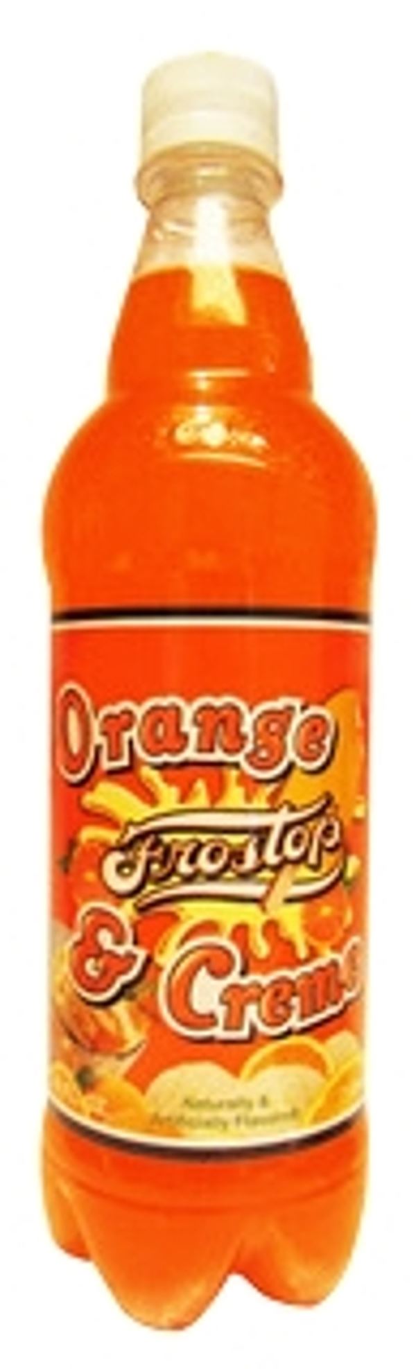 Frostop 512043 Soda, Cream, Orange Flavor, 24 oz Bottle, Pack of 24