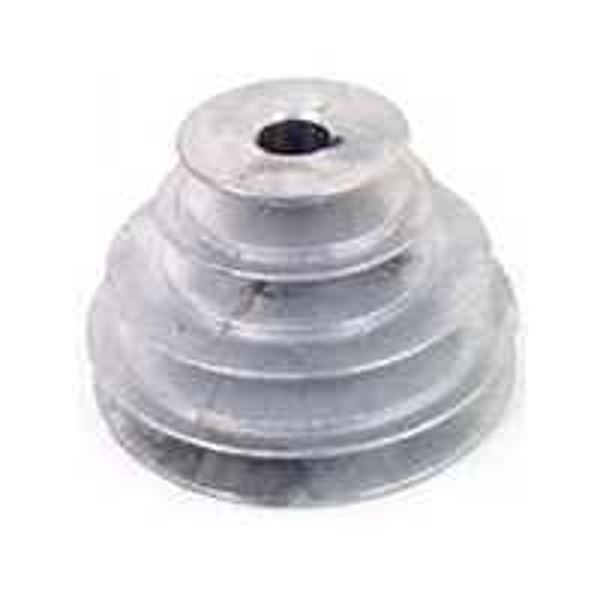 Cdco 141 3/4 V-Groove Pulley, 3/4 in Bore, 2 in OD, 1/2 in W x 11/32 in Thick Belt, Zinc