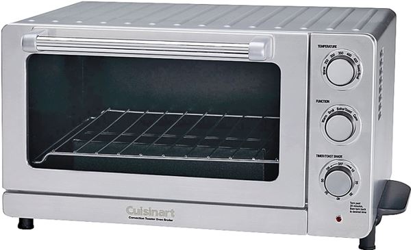 Cuisinart TOB-60N1 Toaster Oven Broiler with Convection, 1800 W, Stainless Steel