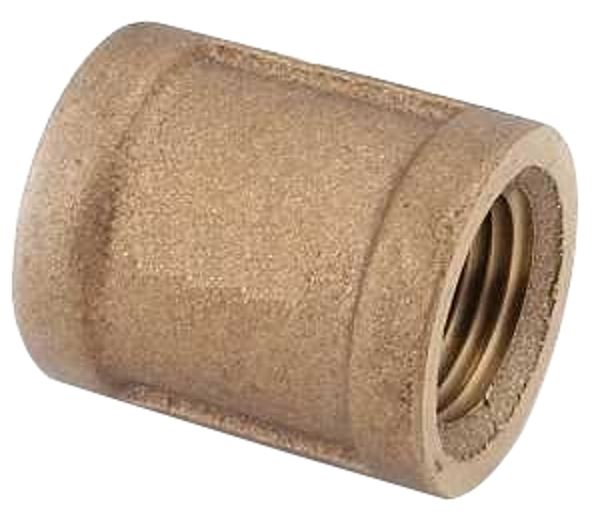 Anderson Metals 738103-32 Pipe Coupling, 2 in, FIPT, Brass