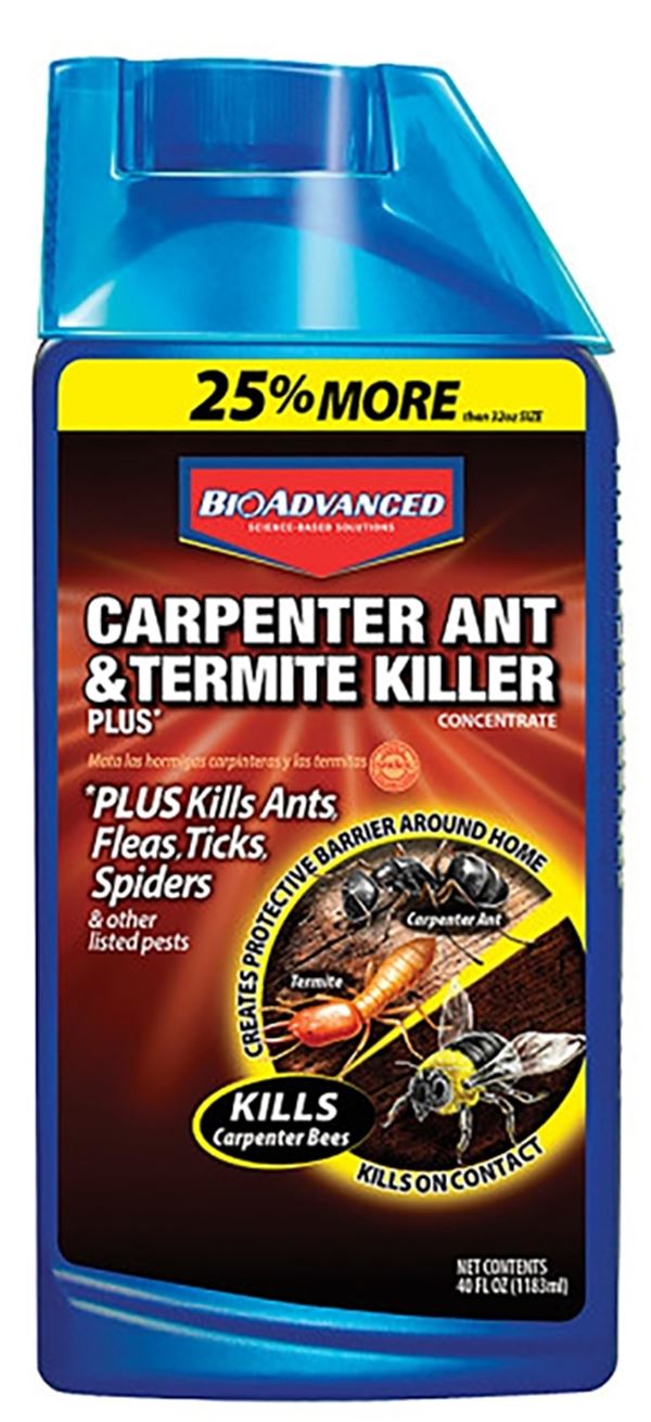 BioAdvanced 700310B Ant and Termite Killer, Liquid, Brush, Spray Application, 32 oz Bottle