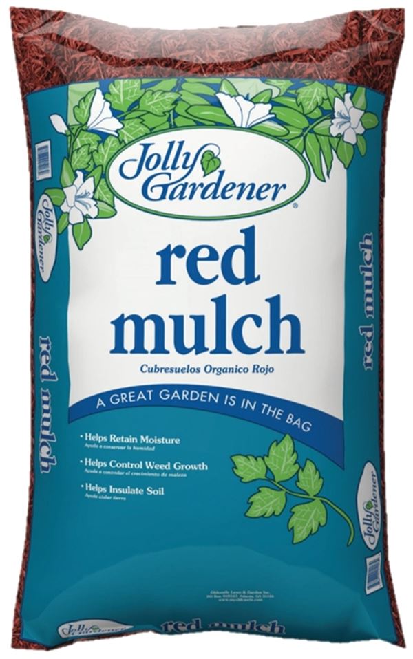 Jolly Gardener 52058026 65/P Mulch, Red, 2 cu-ft Bag