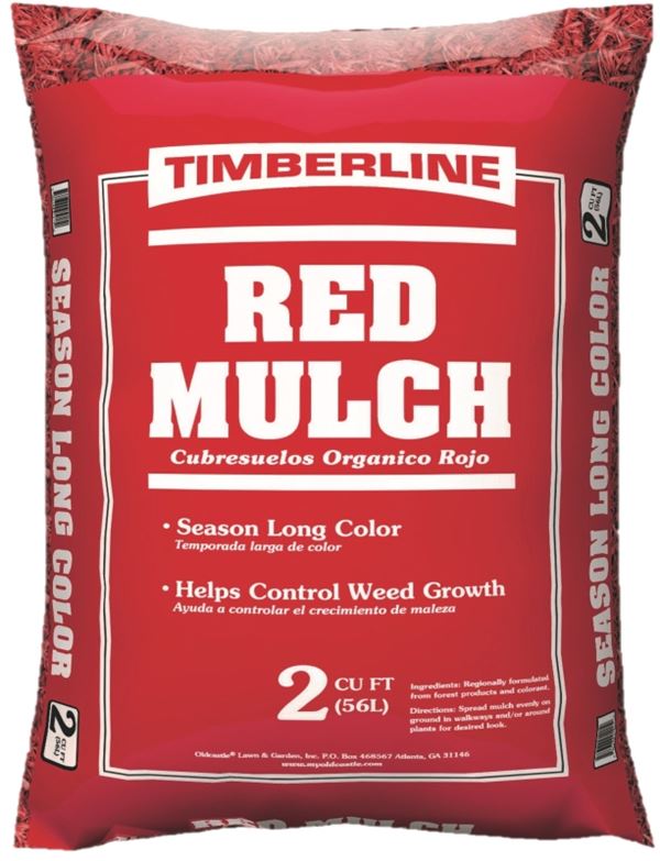 TIMBERLINE 52058069 Hardwood Mulch, Red Bag