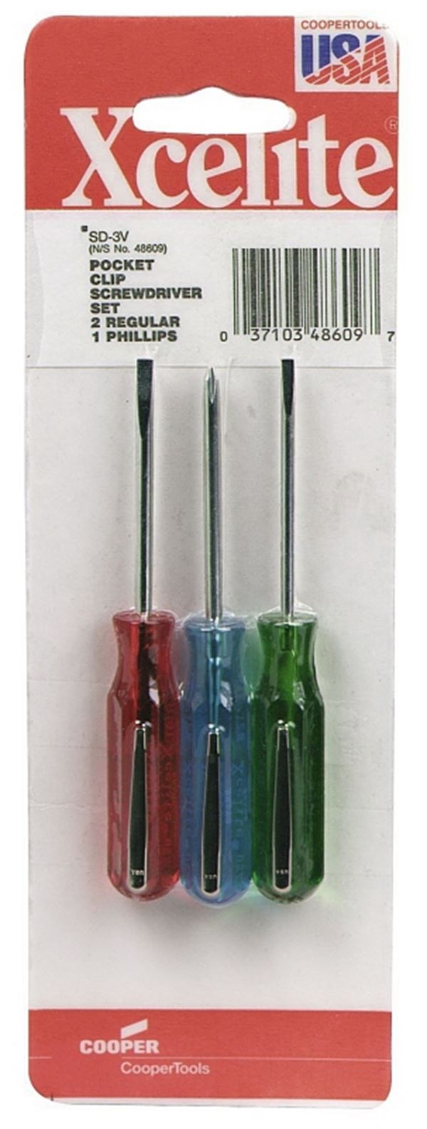 Xcelite SD3VN Screwdriver Set