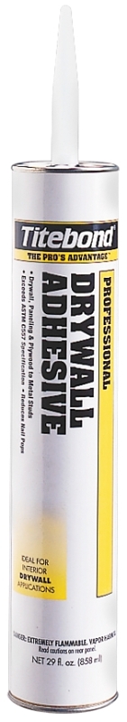 Titebond GREENchoice 5352 Drywall Adhesive, Light Beige, 28 oz Cartridge, Pack of 12